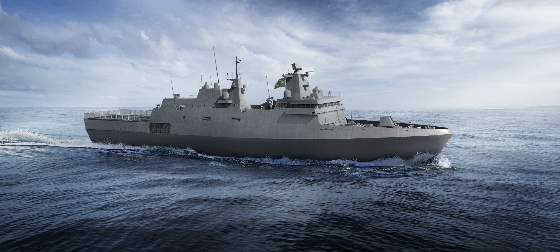 thyssenkrupp, Embraer e Atech assinam o contrato de construção dos Navios Classe Tamandaré da Marinha do Brasil